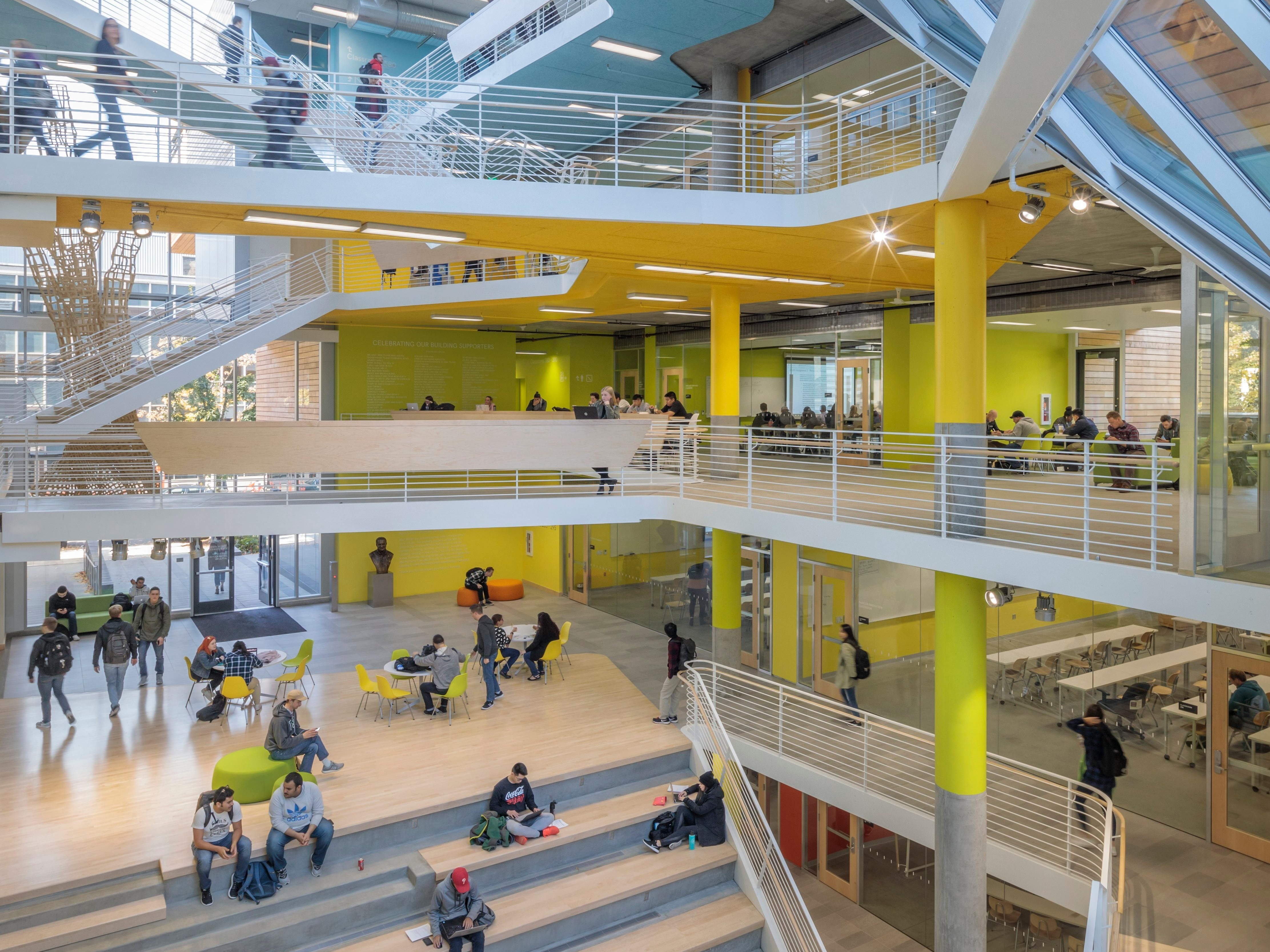  Karl Miller Center atrium
